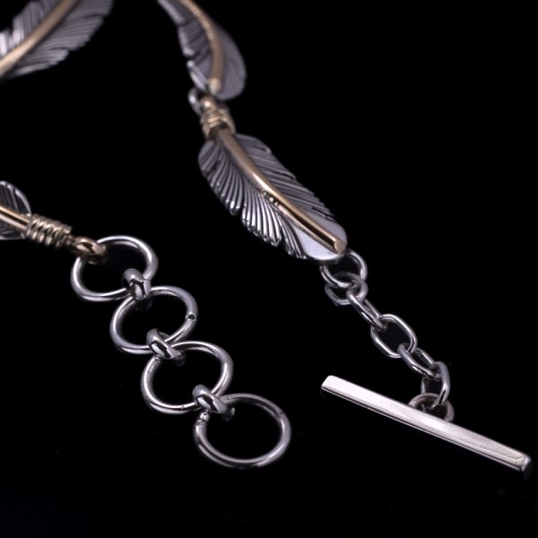 画像3: ナバホ族 Harvey Mace 12KGF ハンドメイド ブレスレット (3)