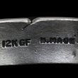 画像7: 【再入荷】ナバホ族 Harvey Mace 3/8” 12KGF イーグルフェザー バングル (7)